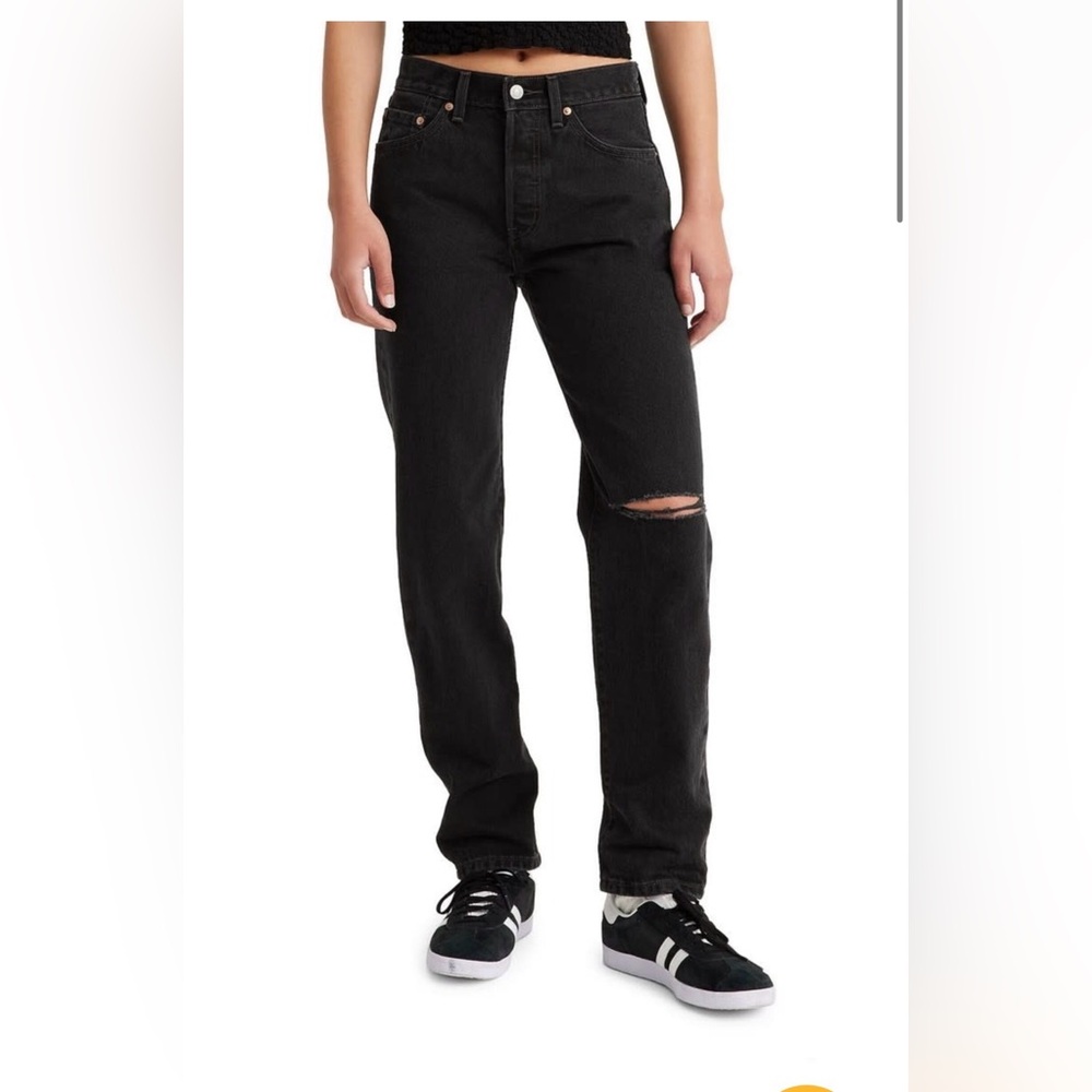 Womens Levi’s 501 ‘81 Jeans in Concrete Ice